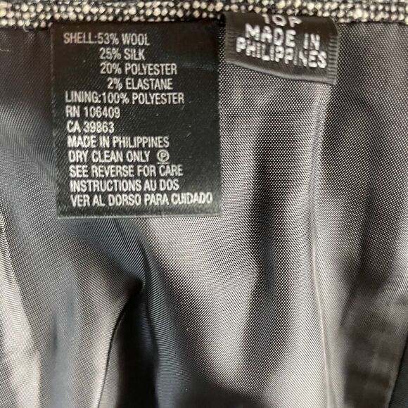 NWT Tahari Wool/Silk Blend Blazer & Skirt Size 10P - Picture 13 of 15